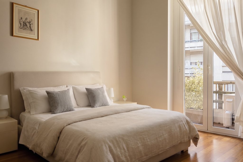 Same bedroom 2 after — same bedding style as bedroom 1