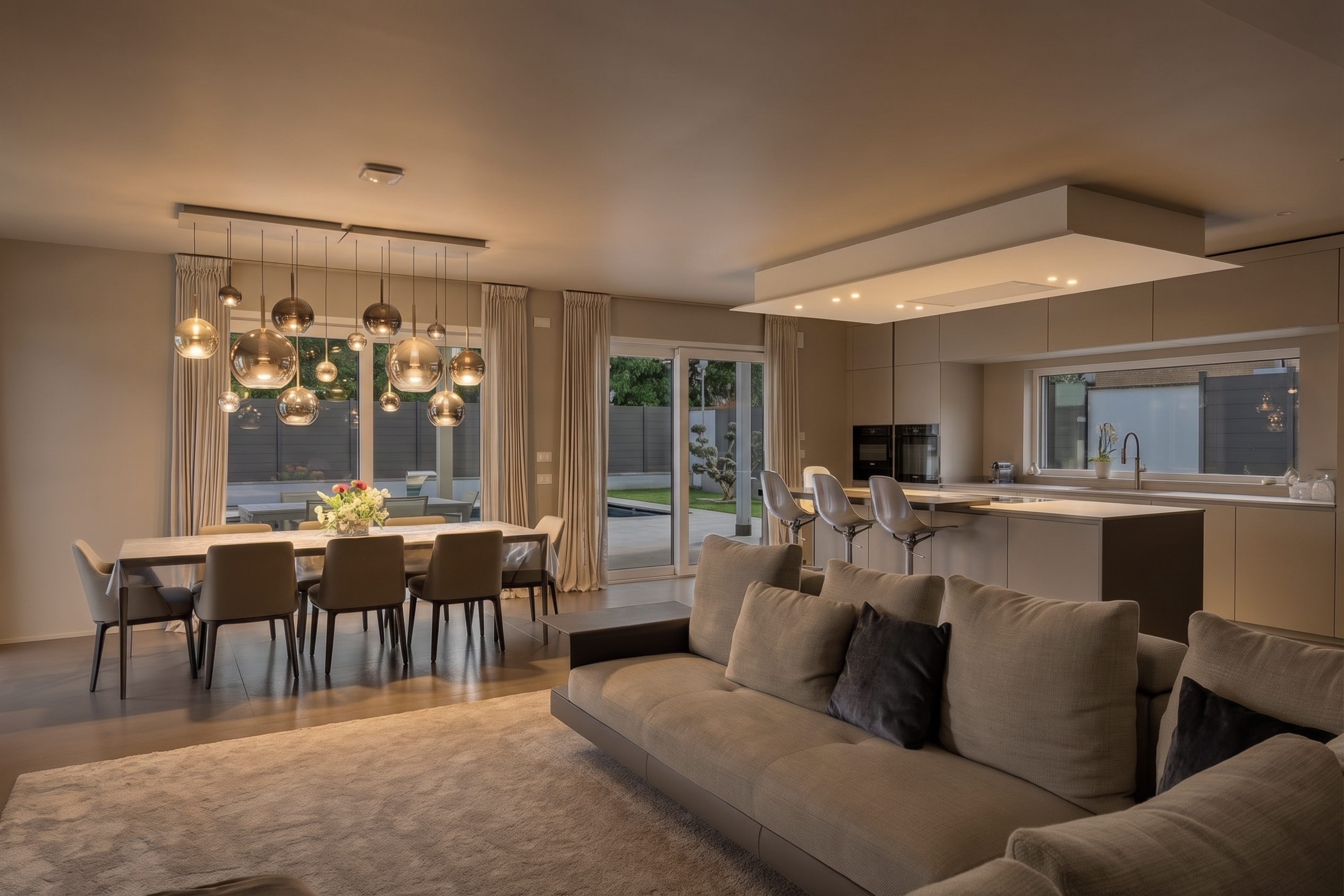 Interior after Cozy Warmth preset