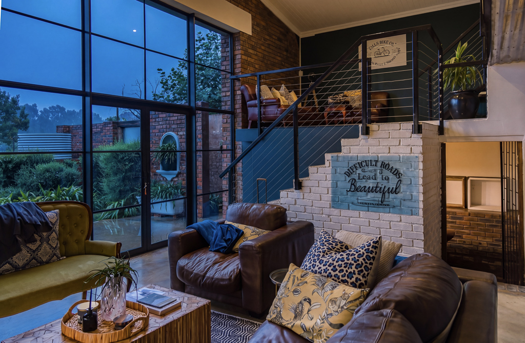 Interior after Blue Hour preset