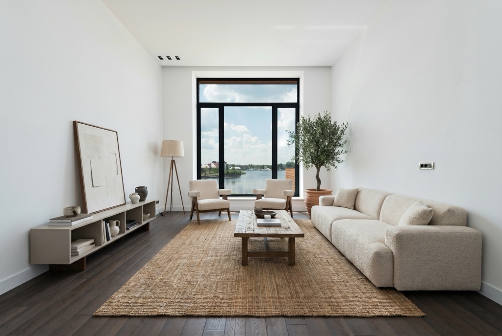 Virtual staging — Editorial living room